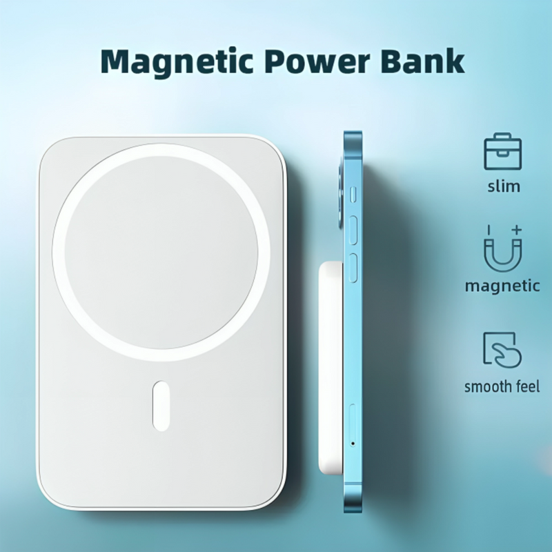 Slim Magnetic Power Bank Pack